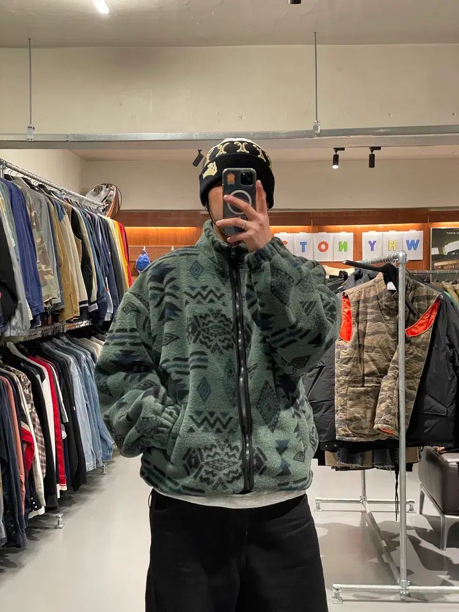 カーゴブロス パータン フリース ジャケット