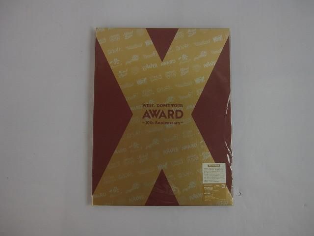 WEST Blu ray DOME TOUR AWRD 10 th Anniversary 初回盤