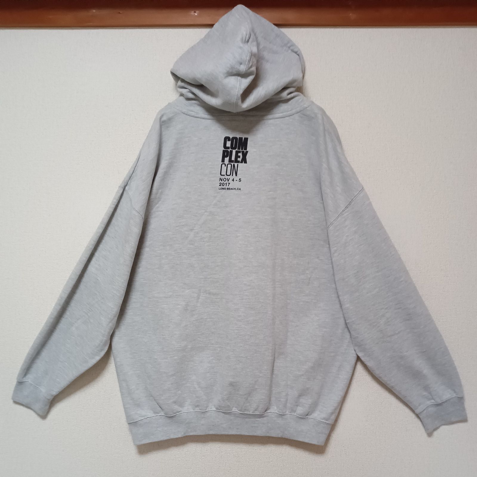 COMPLEXCON村上隆Kaikai KikiカイカイキキFlower Hoodieパーカーグレー