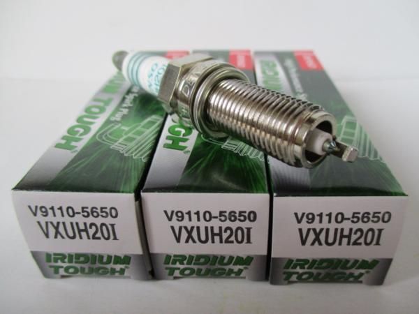 三菱 ekスペースカスタム B11A MITSUBISHI ek SPACE CUSTOM /デンソー スパークプラグ イリジウムタフ VXUH20I V9110-5650 3本セット HIGH PERFORMANCE SPARK PLUG 点火栓 点火プラグ
