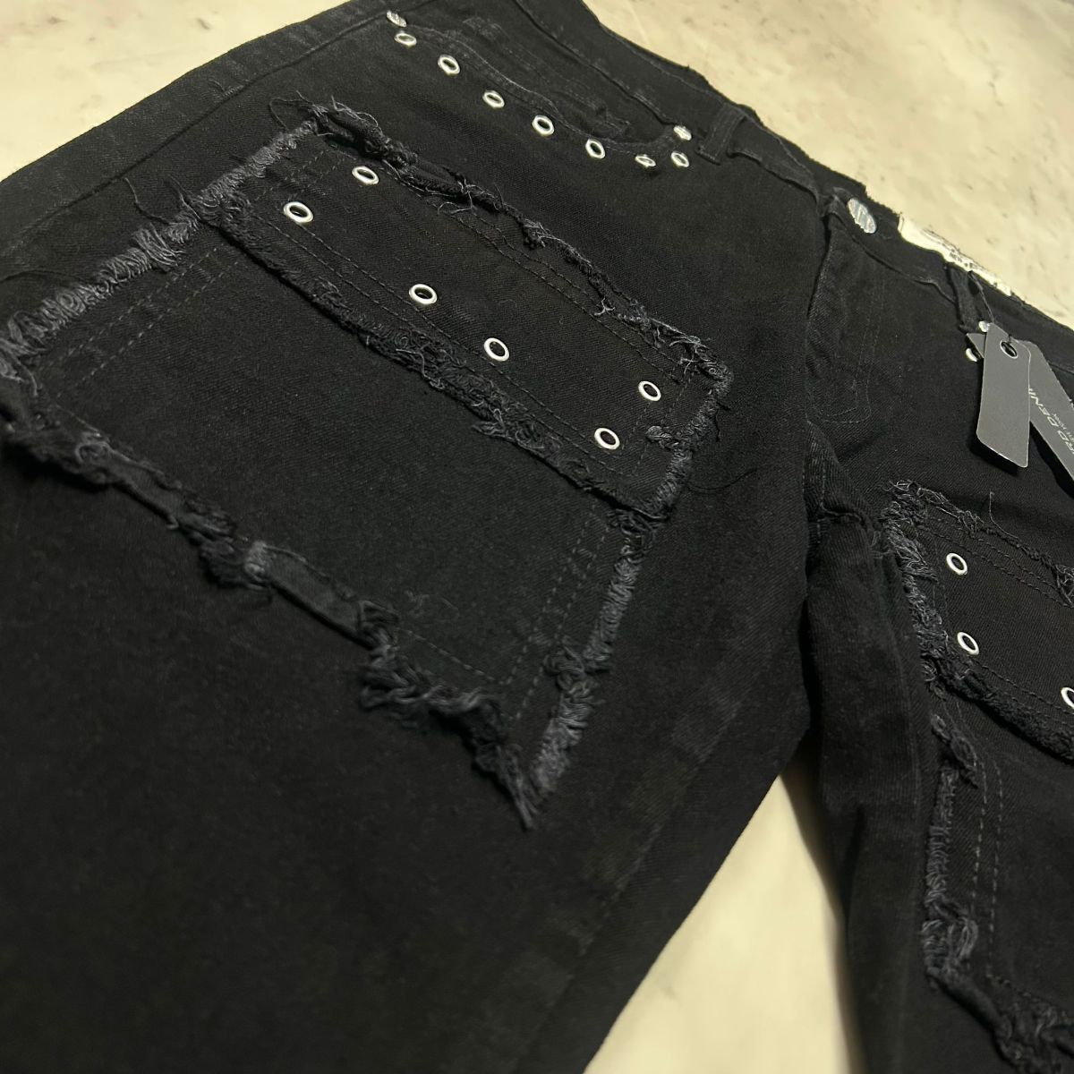 メンズ 米国ブランド FWRD Denim NY アイレット スタックド デニム 