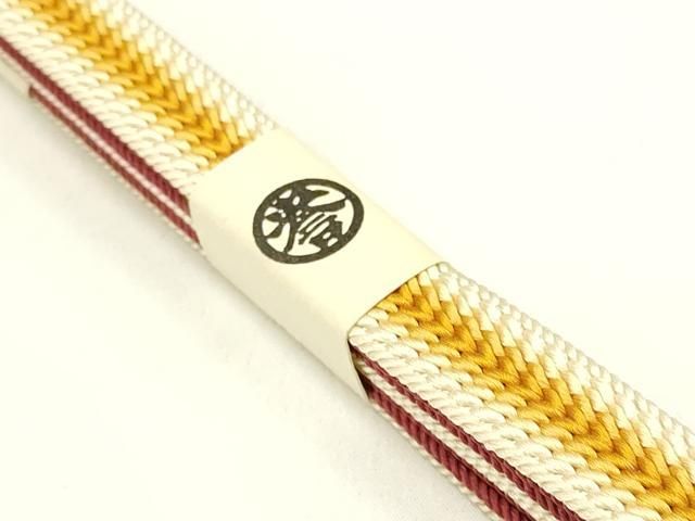 平和屋着物○創業280年 誉田屋源兵衛 無形文化財 江戸組紐 五嶋