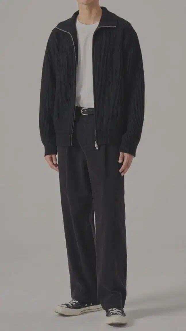 ドレープ コーデュロイ パンツ 2