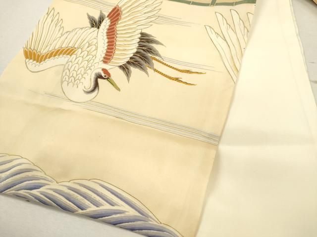 飛鶴立波吉祥松文