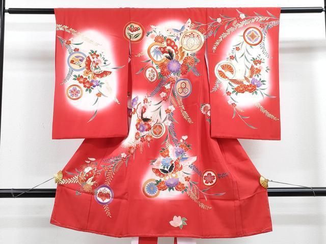 平和屋着物[]お宮参り ストア 女の子 祝着 産着 初着 のしめ 舞