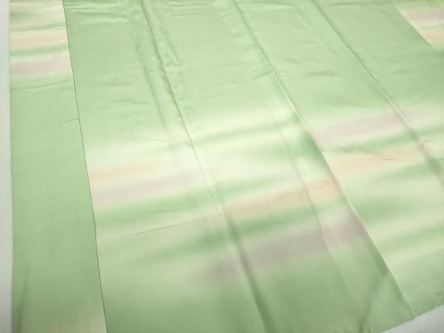 平和屋着物●上質な長襦袢 無双仕立て 霞文 暈し染め 鈴乃屋扱い 正絹 逸品 未使用 DAAZ0586ps