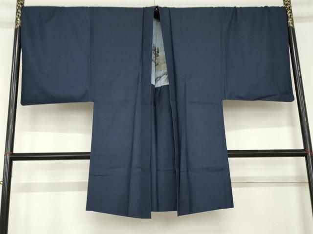 平和屋着物○男性 本場大島紬 アンサンブル 100亀甲 総詰め 手織り