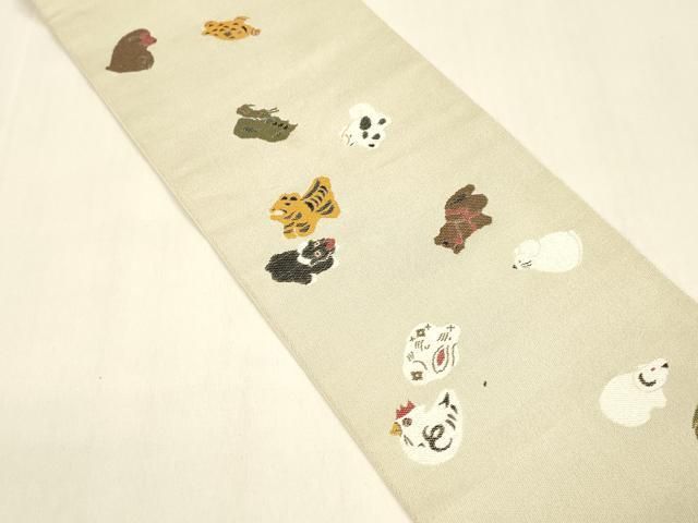 平和屋着物 半幅帯 干支 cm