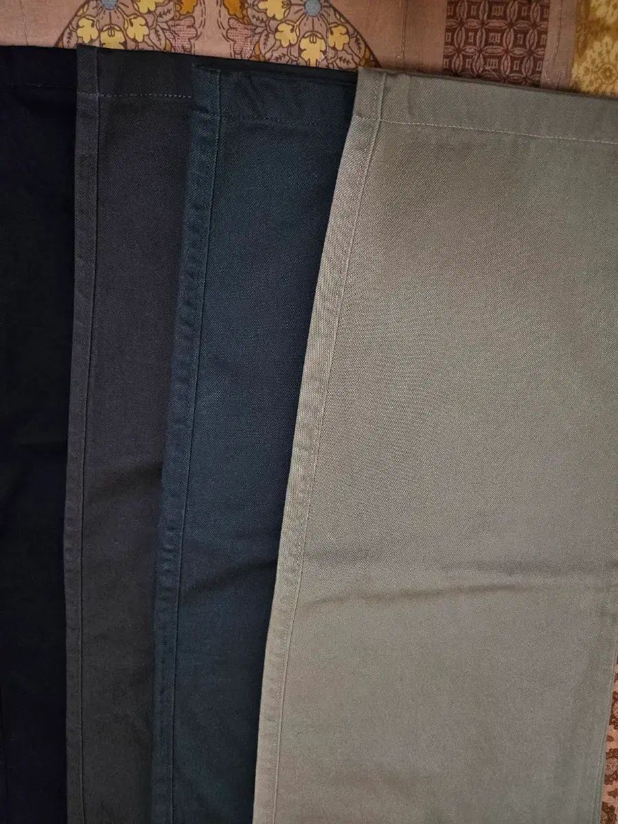 73 ワイドフィットチノ ロング丈 股上基準 股下丈76