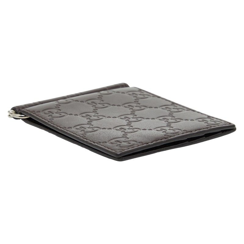 二つ折り財布 マネークリップ