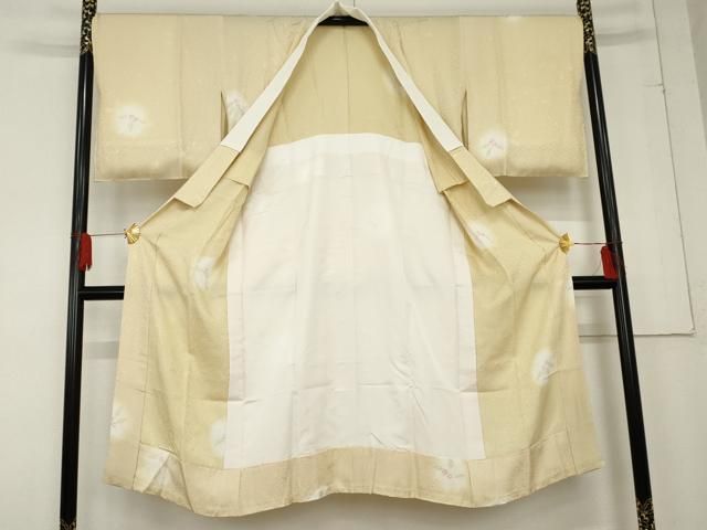 平和屋着物 長襦袢 無双仕立て 草花文 暈し染め やまと誂製 正絹 cs