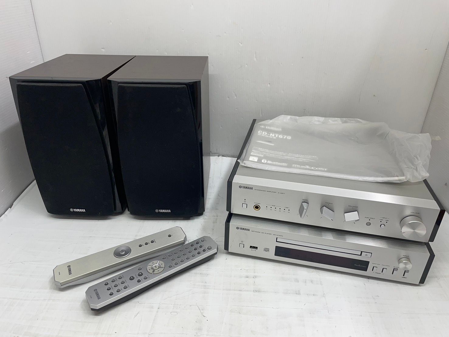 h 10316 ヤマハ ネットワークCDプレーヤー CD NT 670 NS BP 182 コンポ