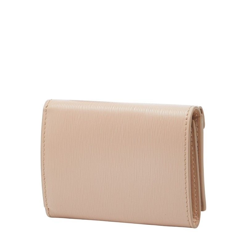 プラダPRADA　ヴェッテロムーブ　コンパクトウォレット　ベージュ系 プラダPRADA ヴェッテロムーブ コンパクトウォレット ベージュ系