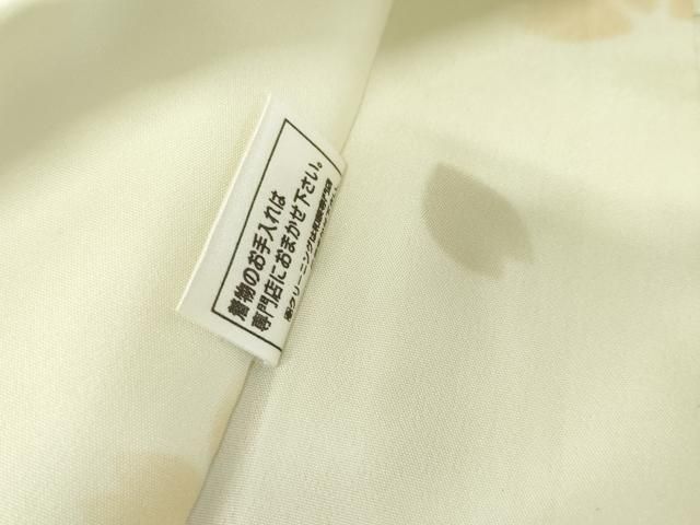  平和屋着物 長襦袢 無双仕立て 舞花文 正絹 cs 長襦袢 長襦袢 半襦袢