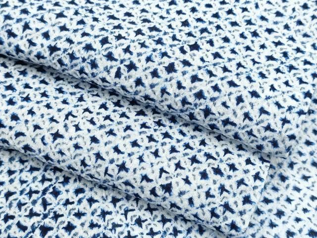 平和屋着物∴夏物 男性 浴衣 有松鳴海絞り 三浦絞り 綿 CABA0633ng