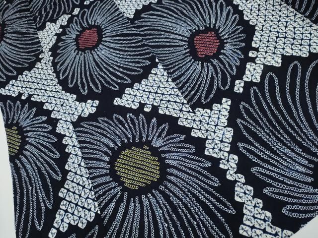 浴衣 有松鳴海絞り