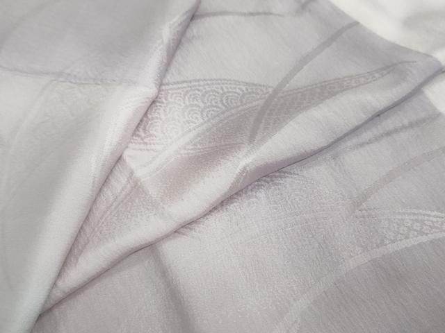 平和屋着物○長襦袢 袷 吉祥芝地紋 暈し染め 正絹 逸品 DAAZ7269ud