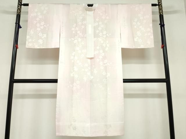 平和屋着物 長襦袢 無双仕立て 枝梅地紋 暈し染め 正絹 ud