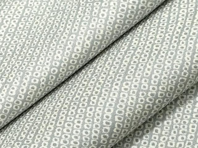 平和屋着物○男性 小紋 鹿の子文 正絹 逸品 CABA8844dy 正絹 逸品