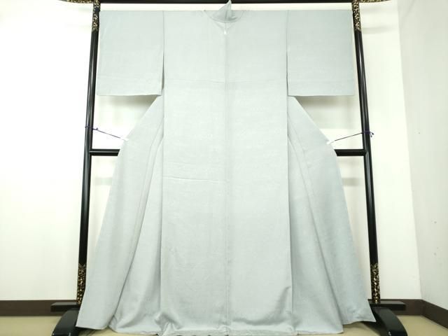 平和屋着物 上質な色無地 流水地紋 素色 正絹 ps