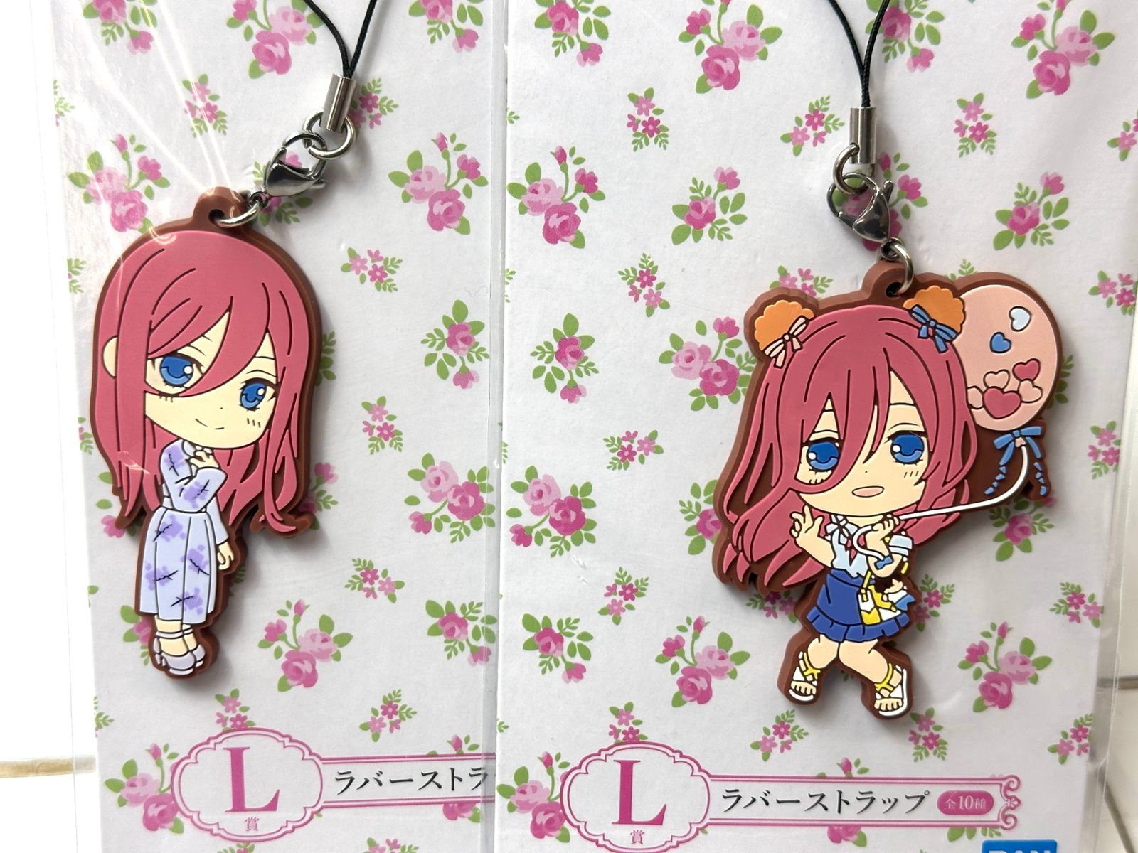 五等分の花嫁∬ 一番くじまとめ売り フィギュア イラストボード ラバーストラップ 一番くじ 映画 五等分の花嫁 夢のひととき L賞 ラバーストラップ 全10