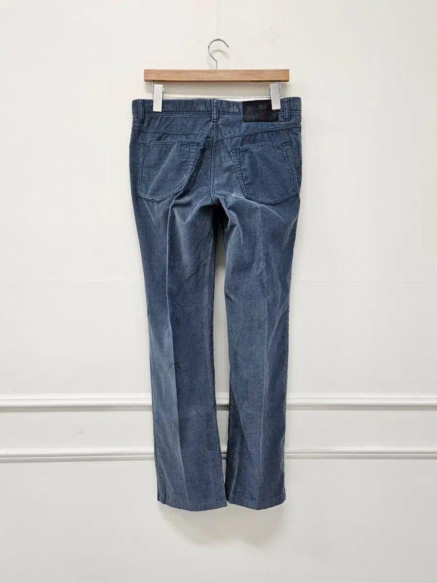 ブリオーニ ミントブルー コーデュロイ パンツ