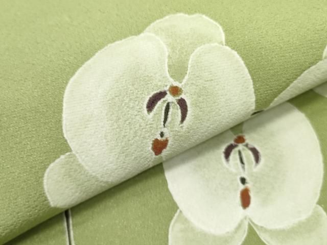 平和屋着物○九寸名古屋帯 作家物 胡蝶蘭 正絹 逸品 DAAZ2800op - メルカリ