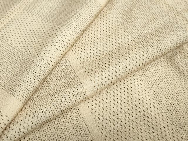 平和屋着物○本塩沢 110亀甲 抽象間道 正絹 逸品 DAAZ7338ud - メルカリ