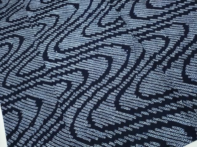 有松鳴海絞り 流水文