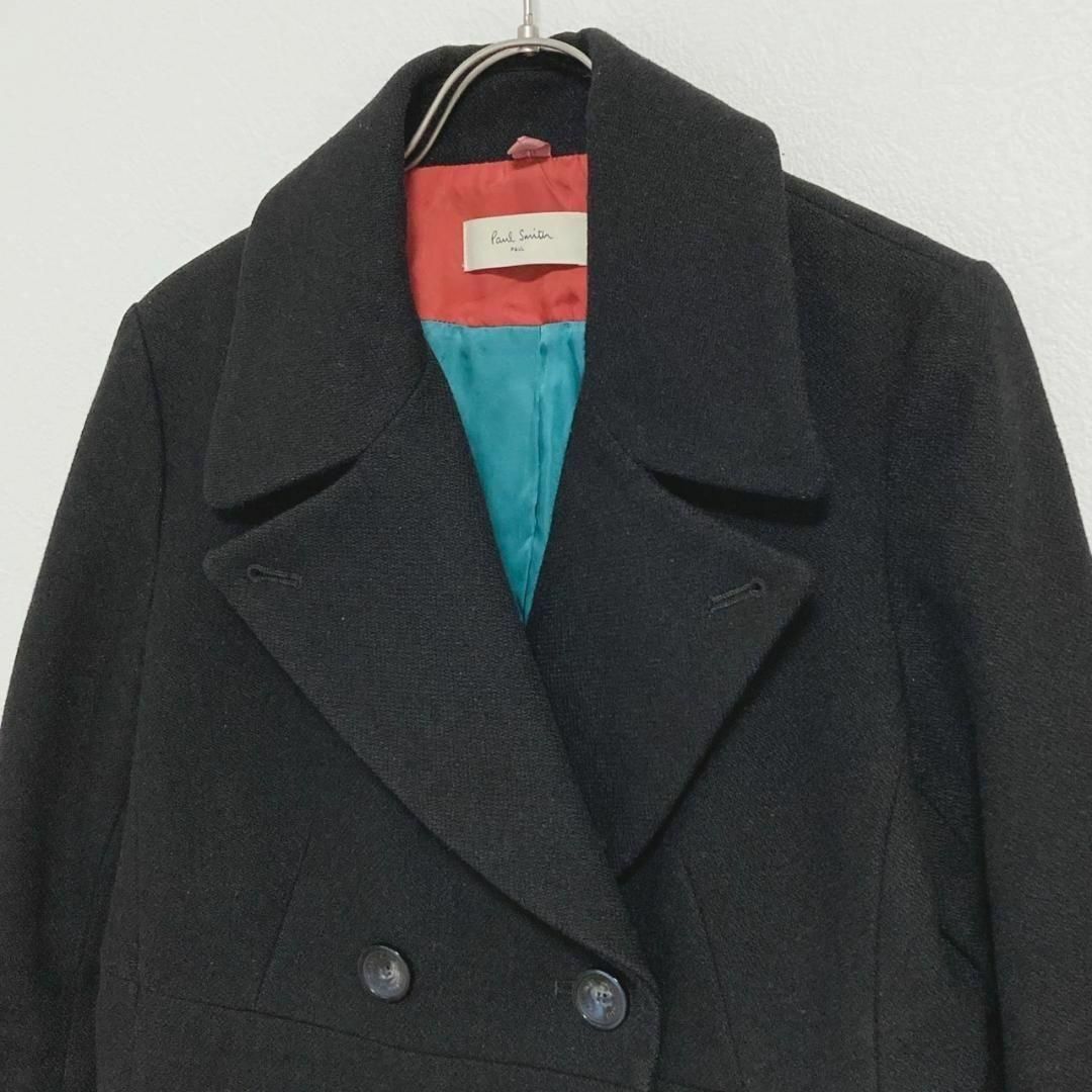 Paul Smith ポールスミス マルチカラー ウール ピーコート 40サイズ