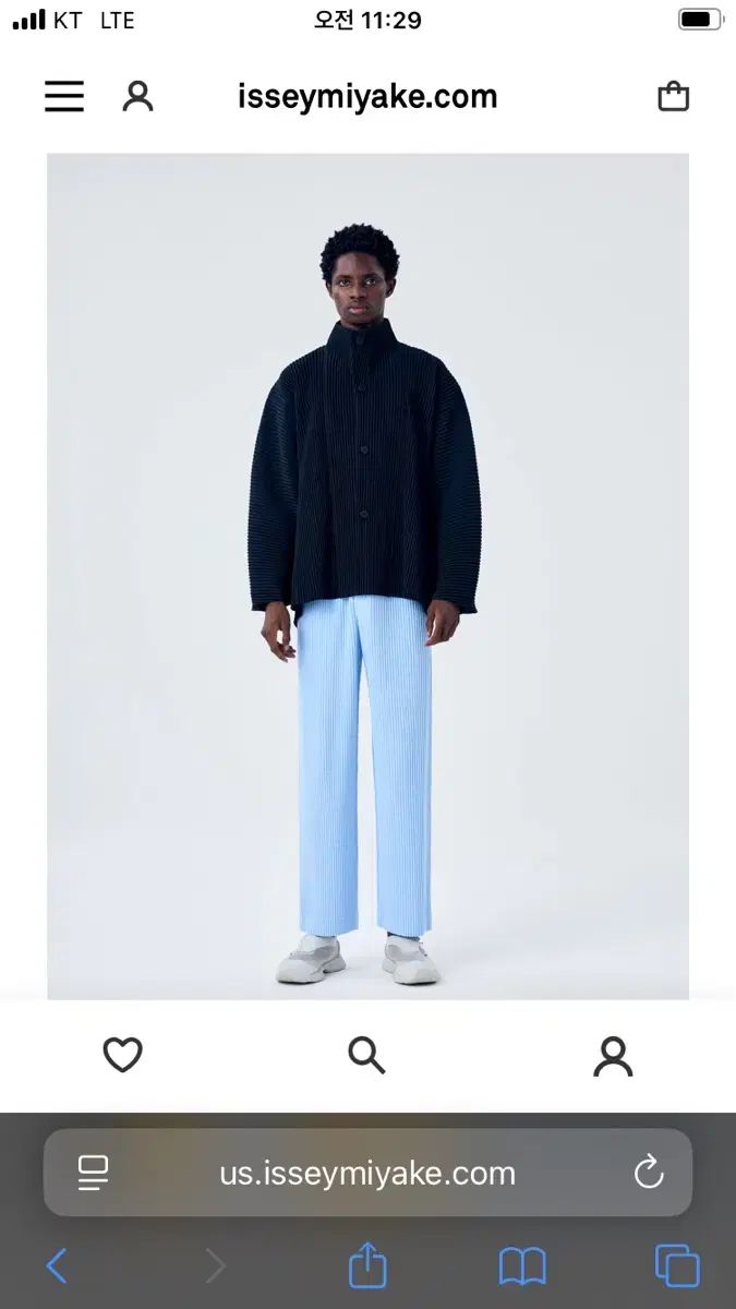 オムプリッセ マンスリー カイ ジャケット ブラック 4