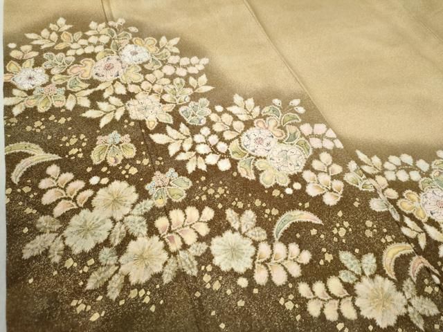 平和屋着物○越後十日町の一流染匠 桐屋・翠山工房 訪問着 辻が花 絞り