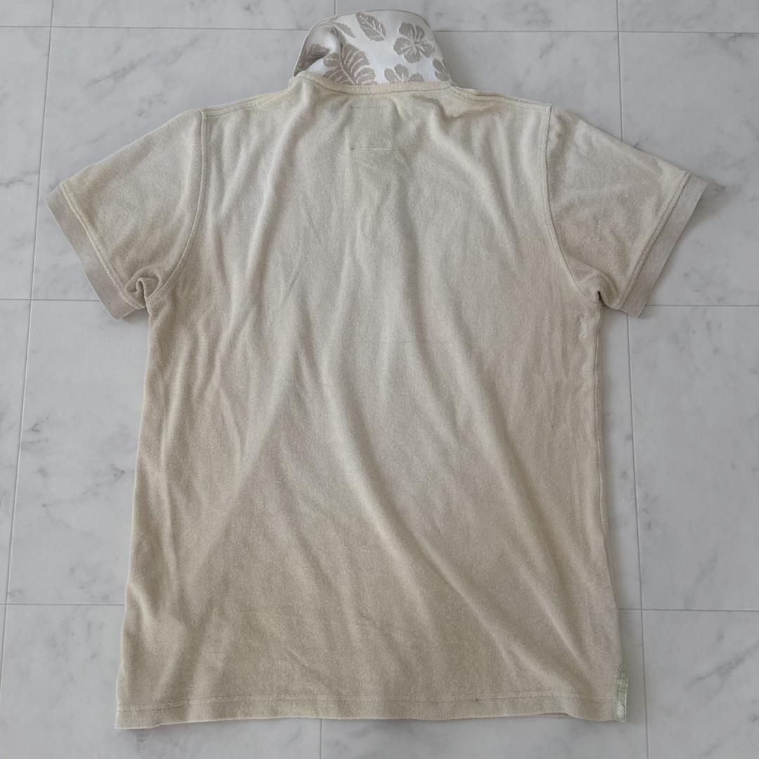 MARK&LONA スカルワッペン×ALOHA刺繍 ポロシャツ パイル地M - メルカリ