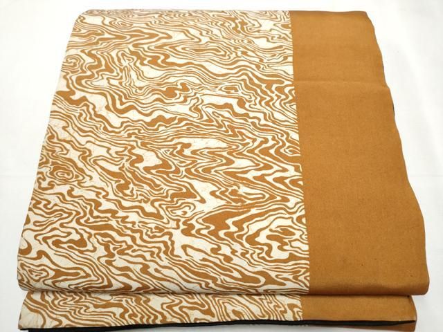 平和屋着物 アンティーク 大正ロマン 両面 太鼓柄 京袋帯 総手刺繍 鷹 枝松葉文 正絹 hy