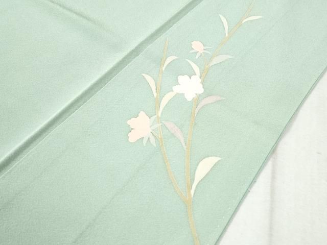 枝花文 暈し染め