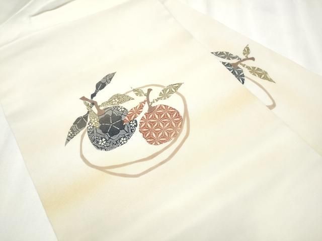 平和屋着物 内山晴祥 塩瀬 九寸名古屋帯 成物 正絹 hy