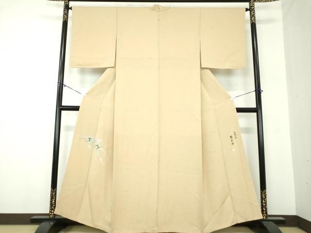 平和屋着物 本加賀友禅作家 梶山伸 色留袖 加賀の彩 枝花文 正絹 ps