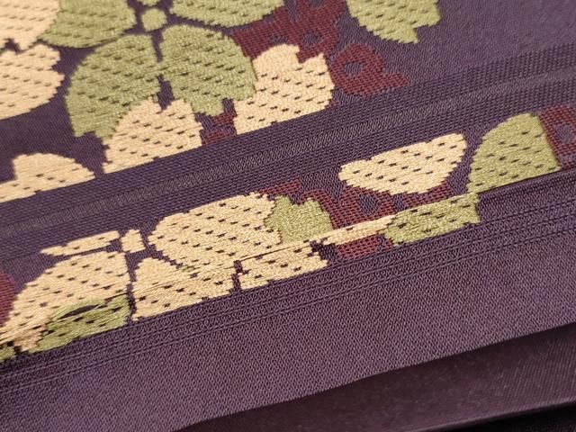 平和屋着物○西陣 川島織物 洗える最高級着物 ＜英＞はなぶさ謹製 六通