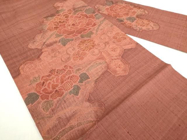 平和屋着物▽中国三大刺繍 スワト刺繍 汕頭刺繍 相良刺繍 総刺繍 九寸