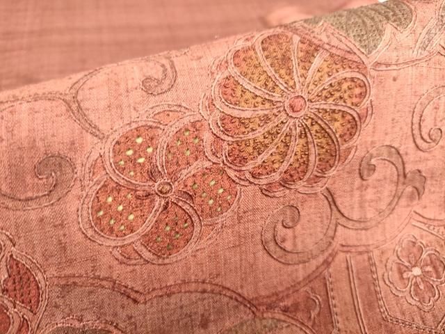 平和屋着物▽中国三大刺繍 スワト刺繍 汕頭刺繍 相良刺繍 総刺繍 九寸