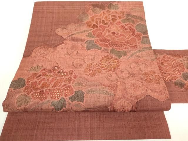 平和屋着物▽中国三大刺繍 スワト刺繍 汕頭刺繍 相良刺繍 総刺繍 九寸