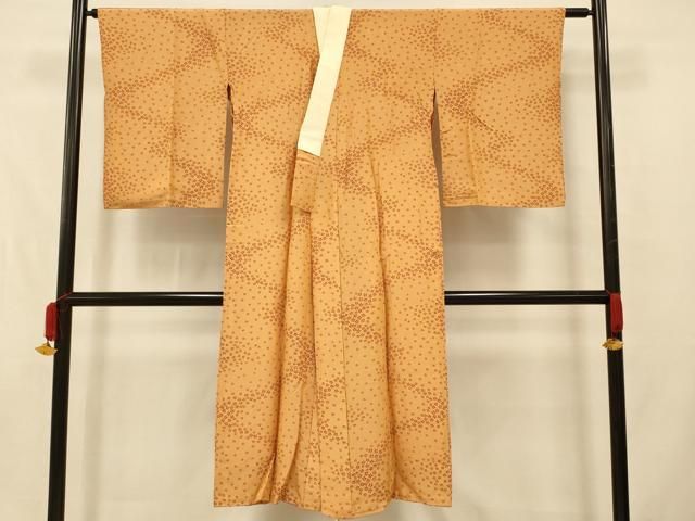 平和屋着物□長襦袢 無双仕立て 舞花文 やまと誂製 正絹 逸品