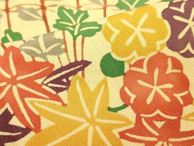 平和屋着物□上質な小紋 型染 草花文 正絹 逸品 DAAZ2497op - メルカリ