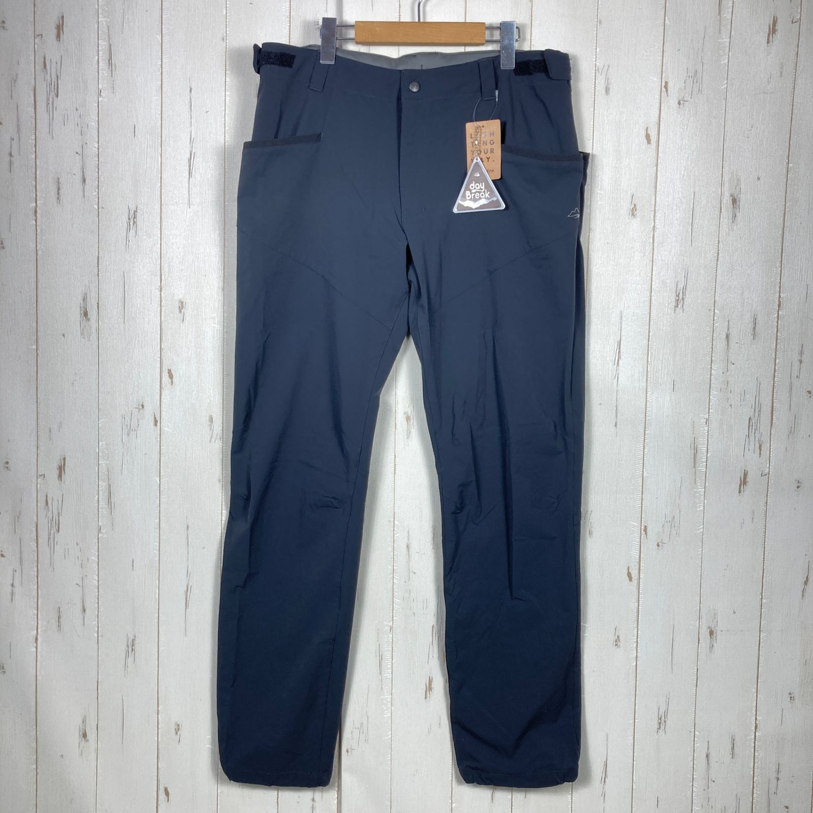 Men s XL ブラック系 Milestone マイルストーン デイブレイク ロングパンツ Daybreak Long Pants Shachi シャチ ナイロン ウェア ボトムス ソフトシェル z 0005477