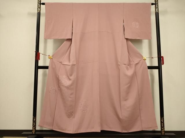 平和屋着物□無地絵羽訪問着 中国三大刺繍 スワトウ刺繍 汕頭刺繍絞り