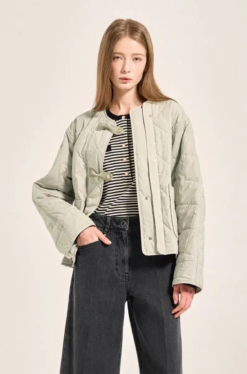 SJSJ カラーレス キルティング ダウン アウター The HANDSOME 販売