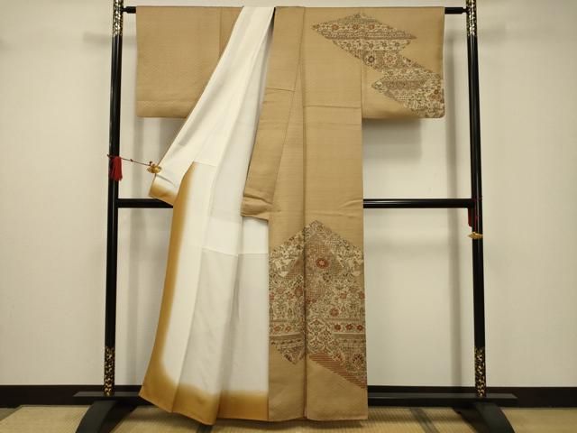 平和屋着物□訪問着 更紗花鳥文 正絹 逸品 AABD5156sx - メルカリ