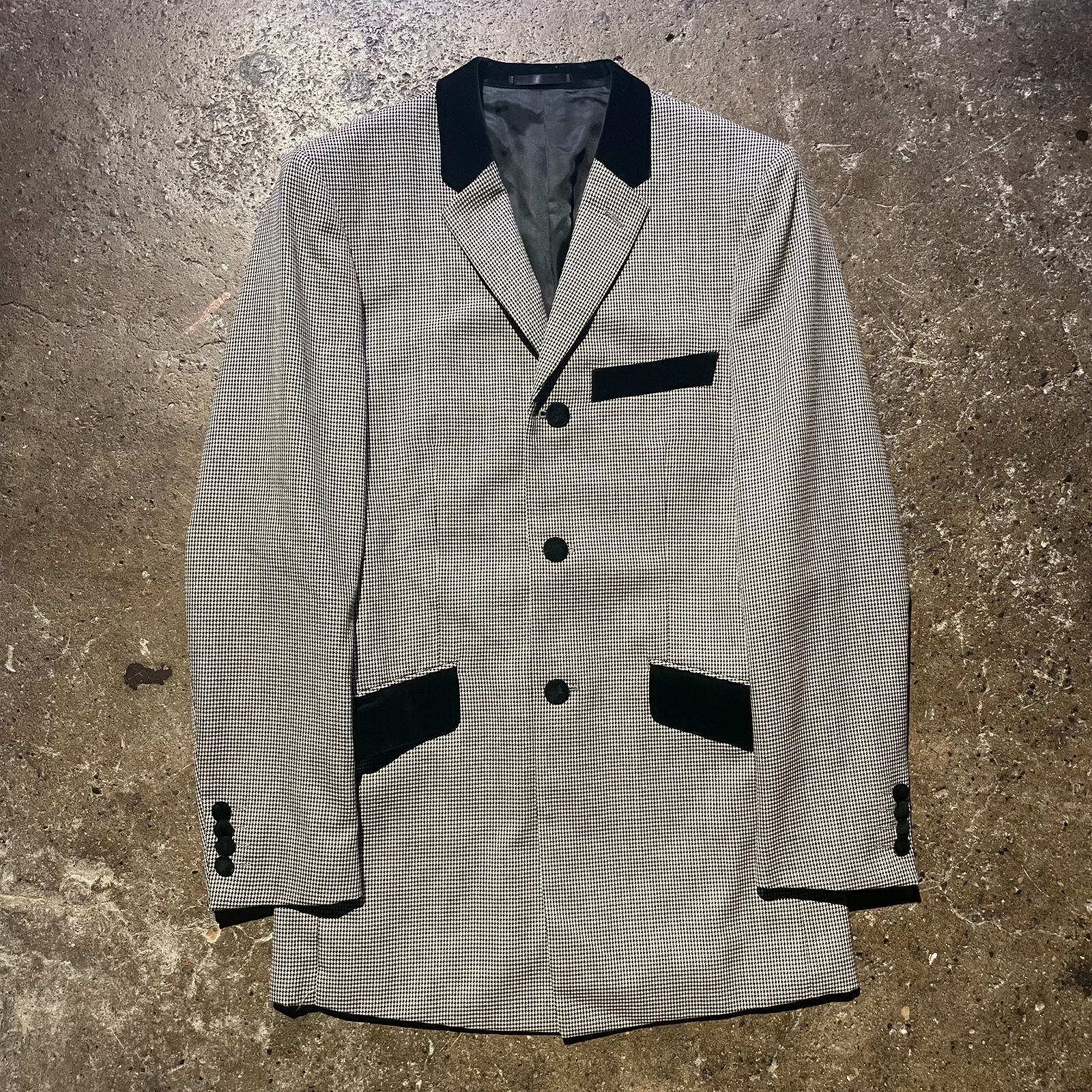 REATS TAILOR ZAZOUS 千鳥格子柄 テディボーイジャケット リーツ