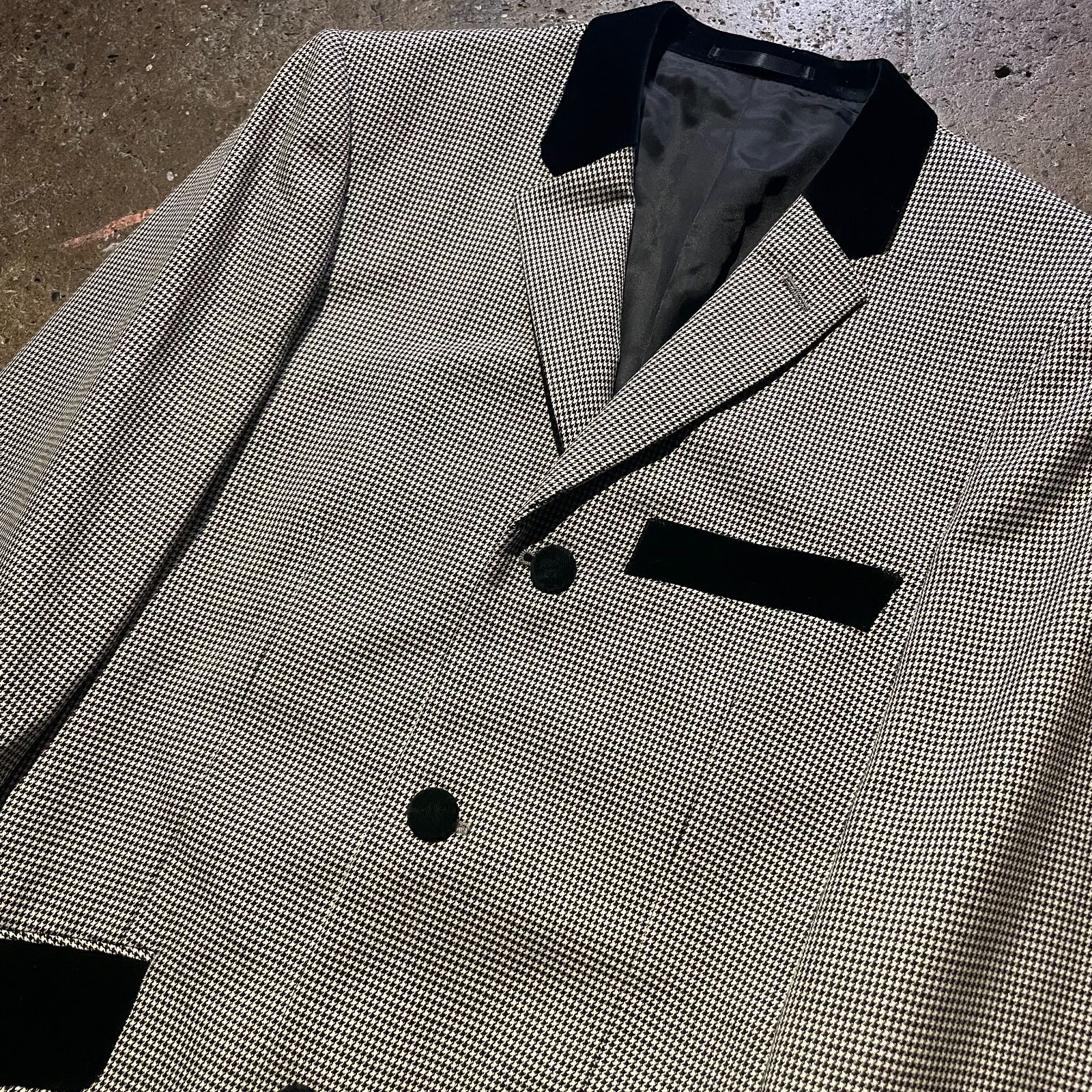 REATS TAILOR ZAZOUS 千鳥格子柄 テディボーイジャケット リーツ