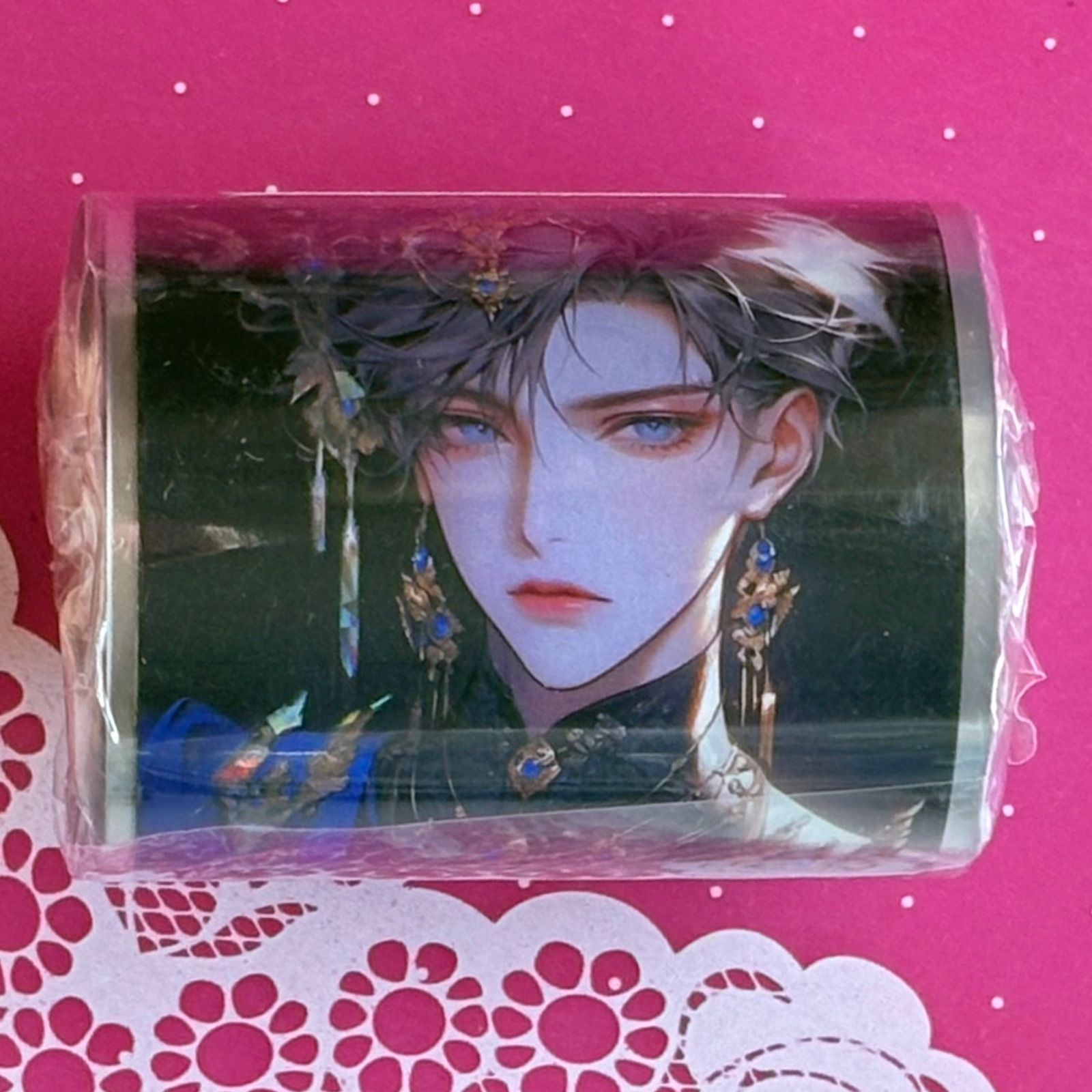 贝壳光 6cm×10m 白昼宵蓝 海外マスキングテープ 贝壳光 6cm×10m 庆知蓝 海外マスキングテープ 海外マステ 人物 - メルカリ